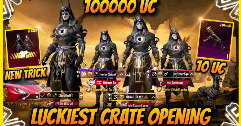 🔥100K UC Crate Opening Trick | Anukhra X Suit & UMP45 Unlock – BGMI